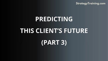 Part 3: Predicting this clients' future