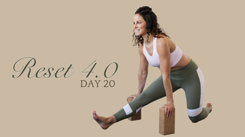 Day 20 - Reset 4.0 - Restorative Session With Foam Blocks