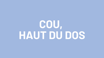 Cou, haut du dos