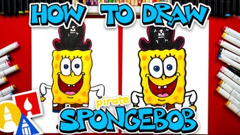 How To Draw Pirate SpongeBob The Search For SquarePants