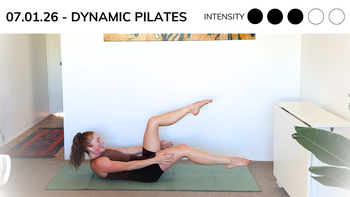 🎥 Live Class Recording: Dynamic Pilates (Bodyweight)