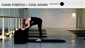 Quick Stretch & release Using a Chair