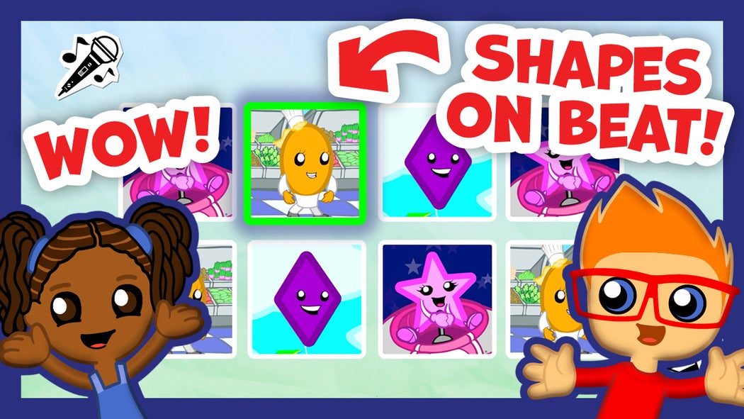 Preschool Prep Kids Club Say The Shape On Beat Level 2 preschool-prep-kids-club-say-the-shape-on-beat-level-2