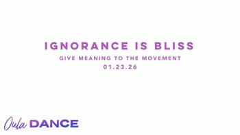 Ignorance Is Bliss | Give Meaning to the Movement | 1.23.26