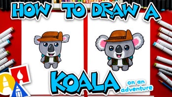 How To Draw A Koala On An Adventure