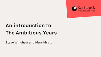 An introduction to the Ambitious Years