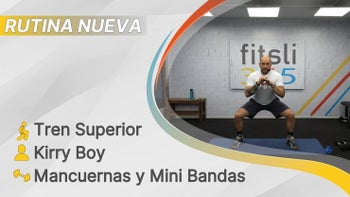 fitsli 365 - 02/02/26 - Kirry Boy / Tren Inferior - Pack Completo / Mancuernas y Mini Bandas