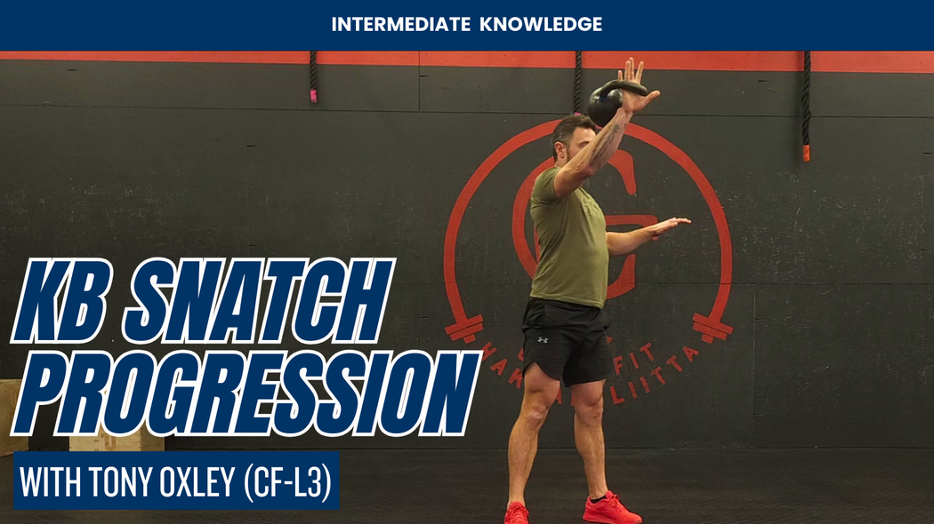 Snatch Progression KB Snatch Progression