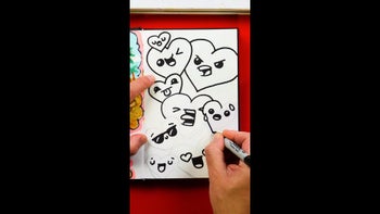 Sketchbook Challenge - Heart Emotions