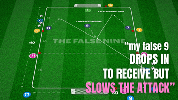 False 9 Link Up Play to Attack | 51-P8