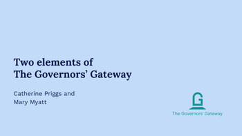 Two elements of the Governors’ Gateway