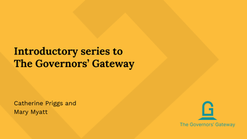 Collection: Introduction series to The Governors' Gateway