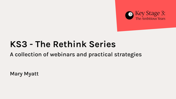 Collection: KS3 The Rethink Series