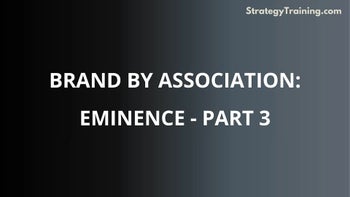Brand By Association: Eminence (Part 3)