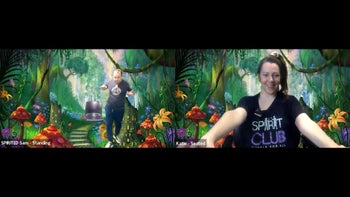 SPIRITed Sam's Workout Jam - Episode 16 - Multi-Trainer View - Sam and Katie