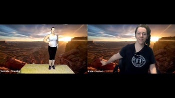 Adventure Fitness - Episode 04 - Multi - Trainer View - Ventatia and Katie