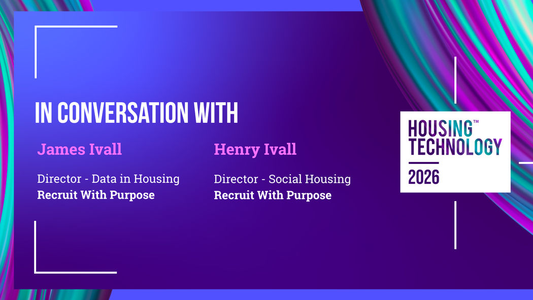 James Ivall In Conversation with Recruit with Purpose - February 2026 | Housing ...