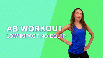 Ab Workout. Low Impact No Equip