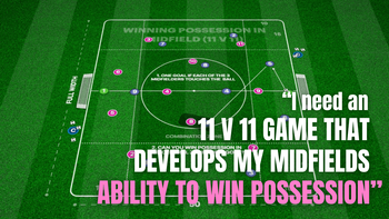 Winning Possession in Midfield (11 v 11) | 11-P14