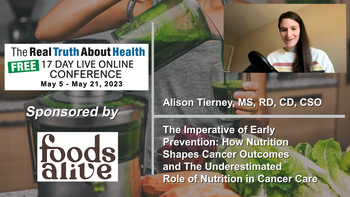Empowering Cancer Survivors Through Nutrition: A Personal and Professional Journey - Alison Tierney, MS, RD, CD, CSO