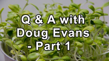 Questions and Answers on Sprouting with the author of "The Sprout Book" Doug Evans Part 1 - Doug Evans