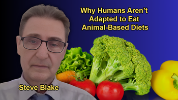 Explanation of Why Humans Are Not Genetically Adapted to Catch and Eat Animals with Steve Blake