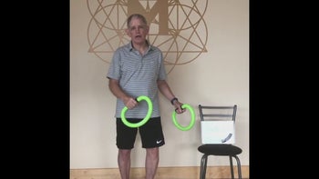 Parkinson Patient training with Smovey