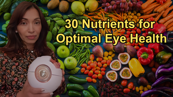 The 30 Different Nutrients Needed for Optimal Eye Health and the Foods That Provide Them with Dr. Rani Banik