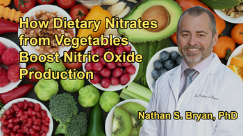 Explanation of How Dietary Nitrates From Vegetables Contribute to Nitric Oxide Production in the Body With Dr. Nathan S. Bryan
