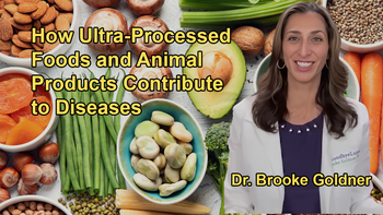 Explanation of How Ultra-Processed Foods and Animal Products Contribute to Various Diseases – Dr. Brooke Goldner