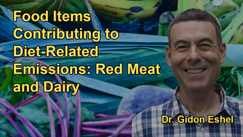 Identification of Specific Food Items Contributing to Diet-Related Emissions: Focusing on Red Meat, Dairy, and Poultry With Dr. Gidon Eshel