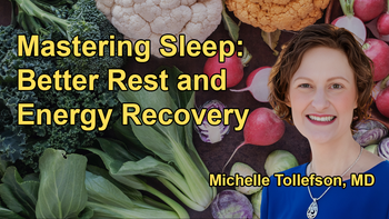 Mastering Sleep During Menopause: Strategies for Better Rest and Energy Recovery with Dr. Michelle Tollefson