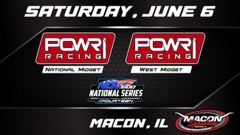 6.6.26 POWRi National Midgets at Macon Speedway