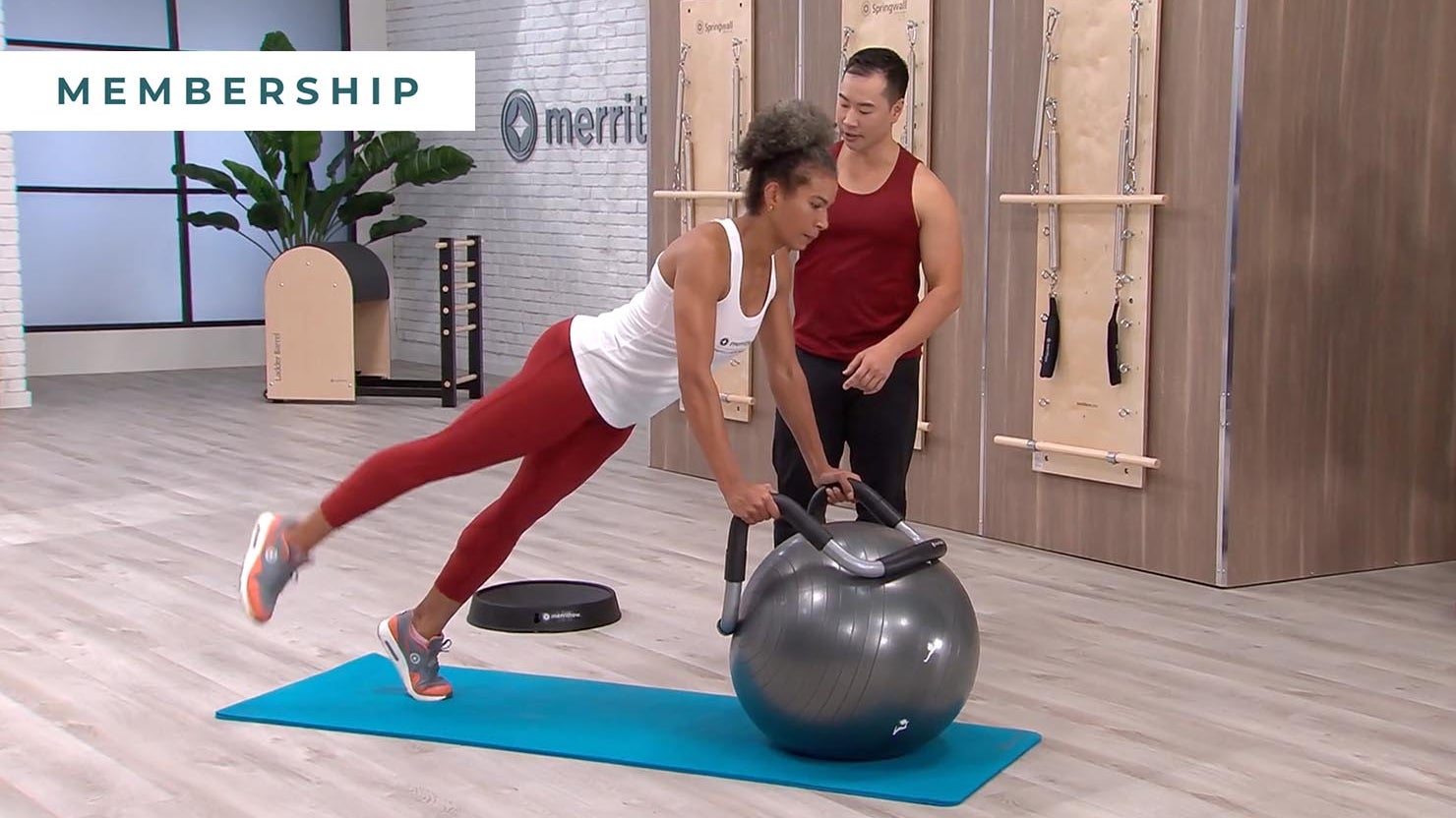 Merrithew® Reformer Accessory Boards: Rotational Disk Board