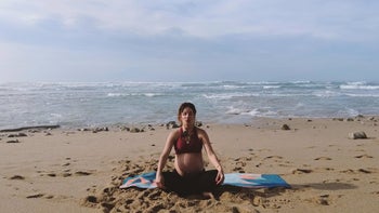 La respiration du fil d'or pour l'accouchement