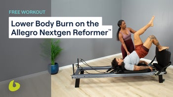 Lower Body Burn on the Allegro Nextgen Reformer™