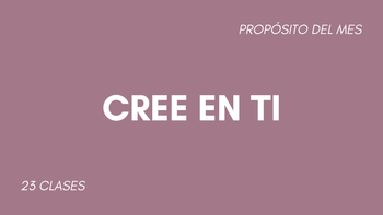 Cree en ti