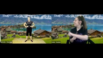 Adventure Fitness  (Swiss Class) - Episode 06 - Multi - Trainer View - Ventatia and Katie