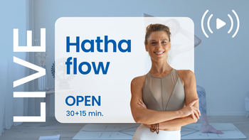 Hatha flow open 30'+15' - 12/03 - 06:45 