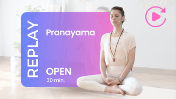 Replay - Pranayama e meditazione 30' - 06/03 - 06:45