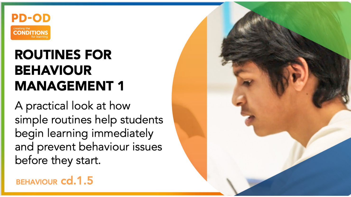cd.1 BEHAVIOUR Management