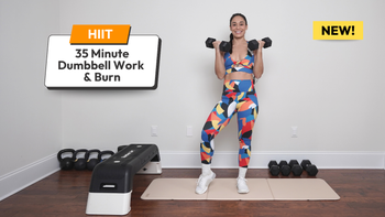 35m DB Work & Burn (HIIT)