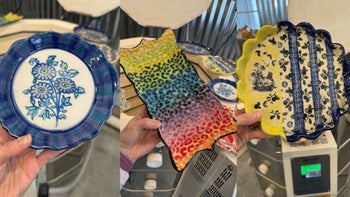 First Silkscreens on Pottery Kiln Opening, Lidded Baking Dish, Underglaze Decals & Rainbow Leopard Tray!