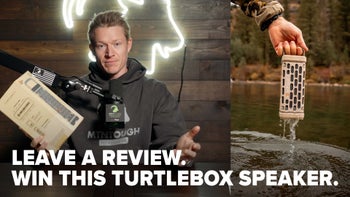 Leave a Review. Win this Turtlebox.