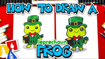 How To Draw The Funniest Leprechaun Frog