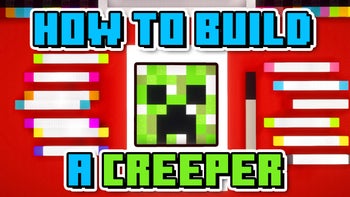 How To Build A Creeper - Minecraft Art