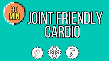 30 Minute Joint Friendly Cardio (no squat, no lunges, no jumping)