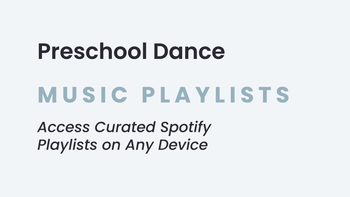 Preschool Dance | Music Playlists