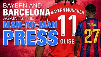 BAYERN AND BARCELONA AGAINST THE MAN-TO-MAN PRESS