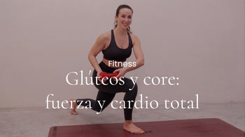 Glúteos y core: fuerza y cardio total. HIIT con Corinna